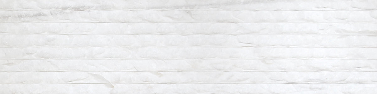 Glacier White Rustic Chiseled Small 6'' x 24''  x 3/4'' Field Tile Building Materials 