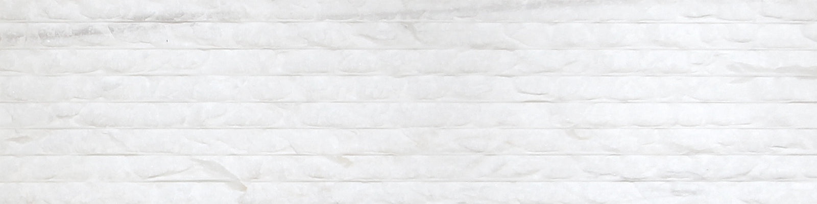 Glacier White Rustic Chiseled Small 6'' x 24''  x 3/4'' Field Tile Building Materials 