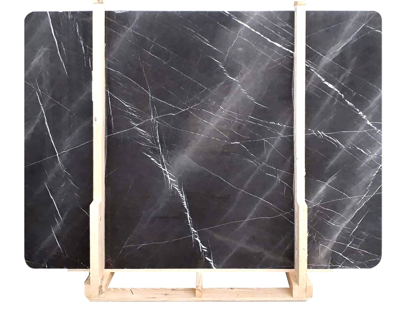 Mount Grey Plain Polished 2CM Slab # O3231 Building Materials 