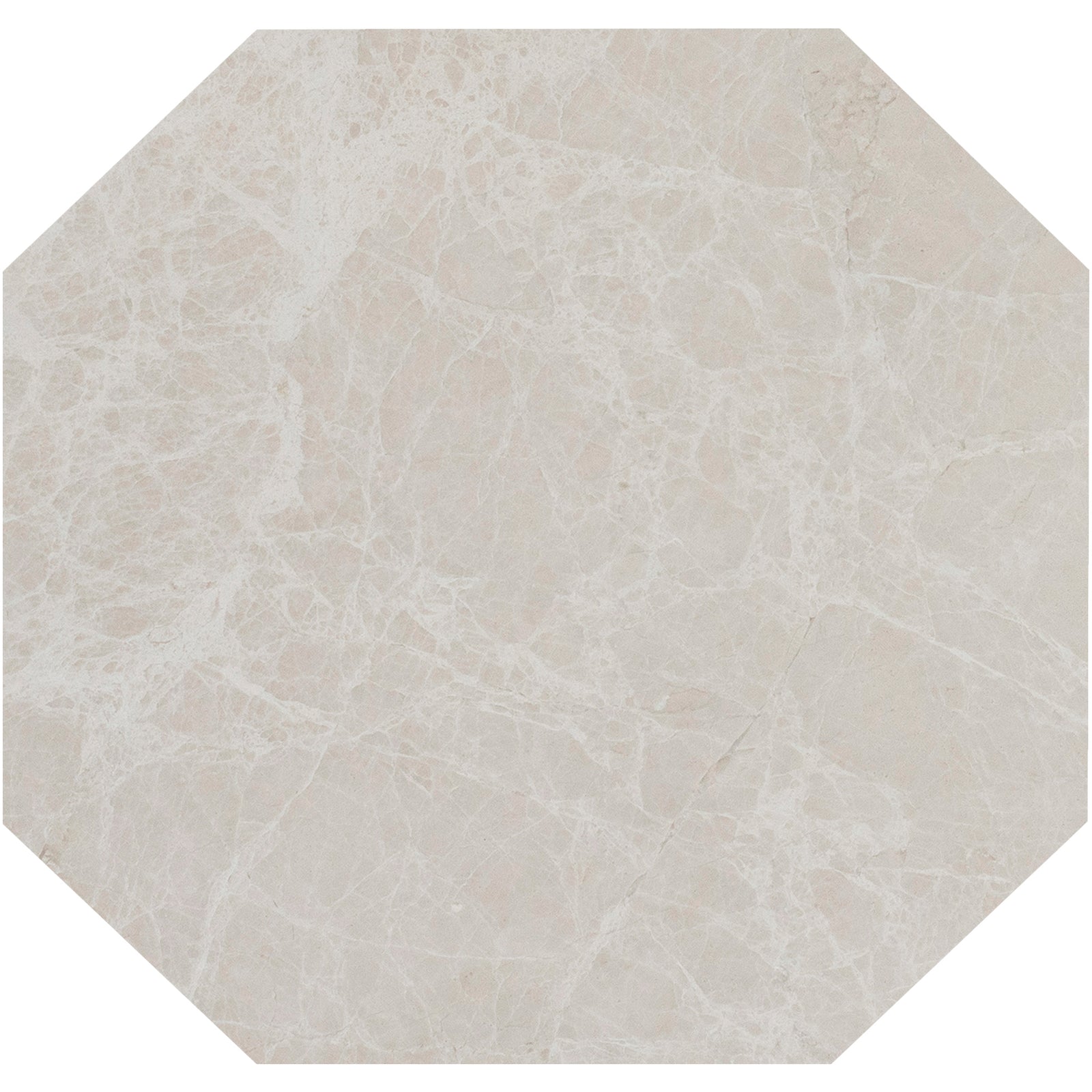 Vanillish Pearl Honed Octagon 12''  x 3/8'' Field Tile Building Materials 