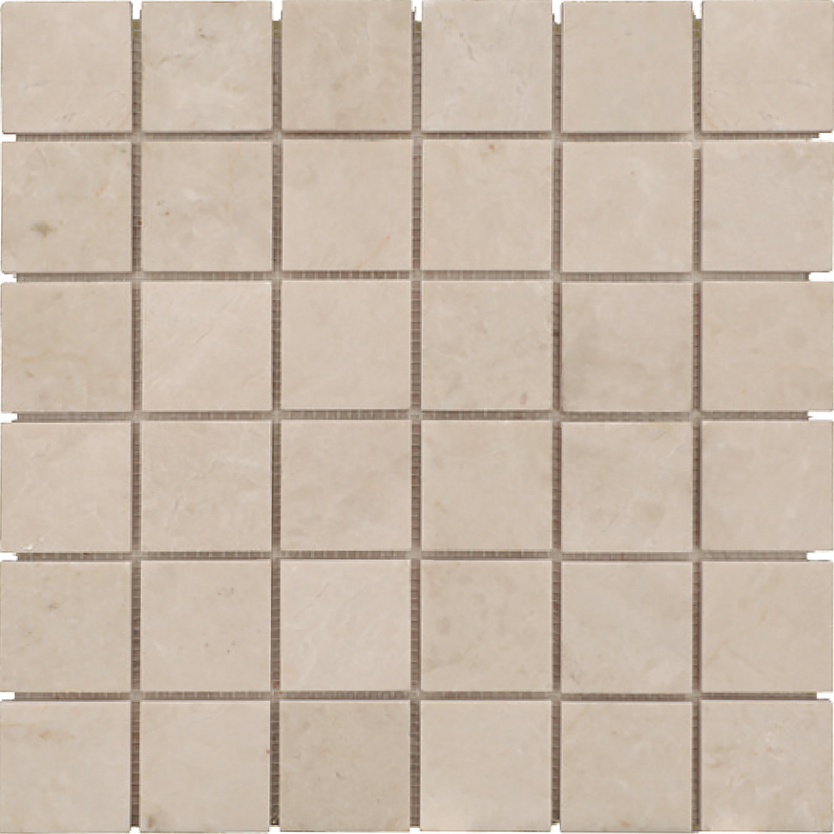 Crema Ella 2''x2'' Honed Mosaic Building Materials 