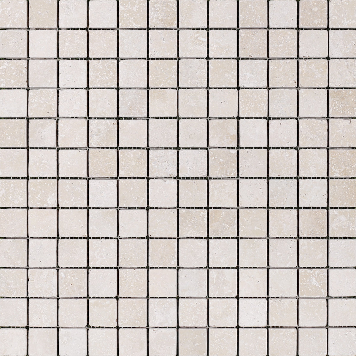 Classic Light CC 1''x1'' Tumbled Mosaic Building Materials 