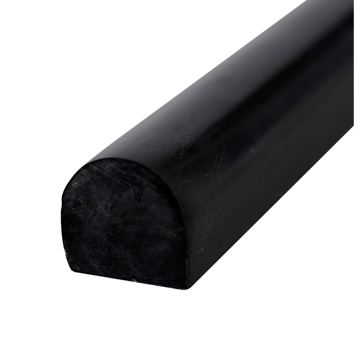 Black Silk Polished Pencil  Molding
