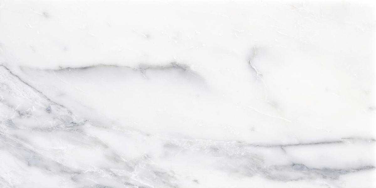 Statuario Honed 12'' x 24''  x 3/8'' Field Tile