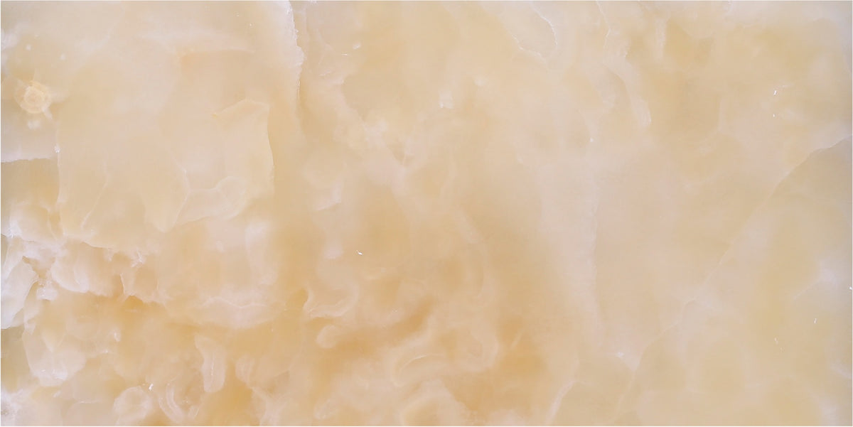 Amber Onyx Polished 6'' x 12''  x 3/8'' Field Tile