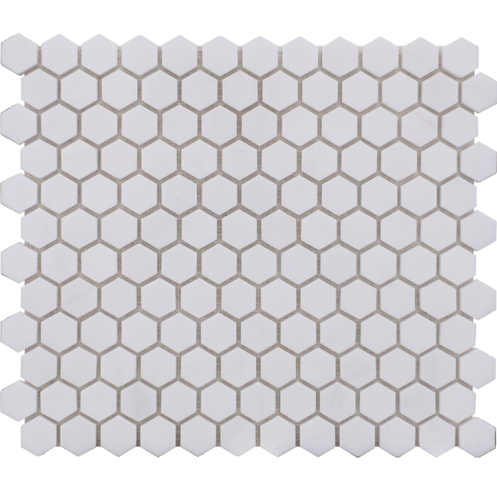 Glacier White Hexagon 1'' Polished Mosaic Building Materials 