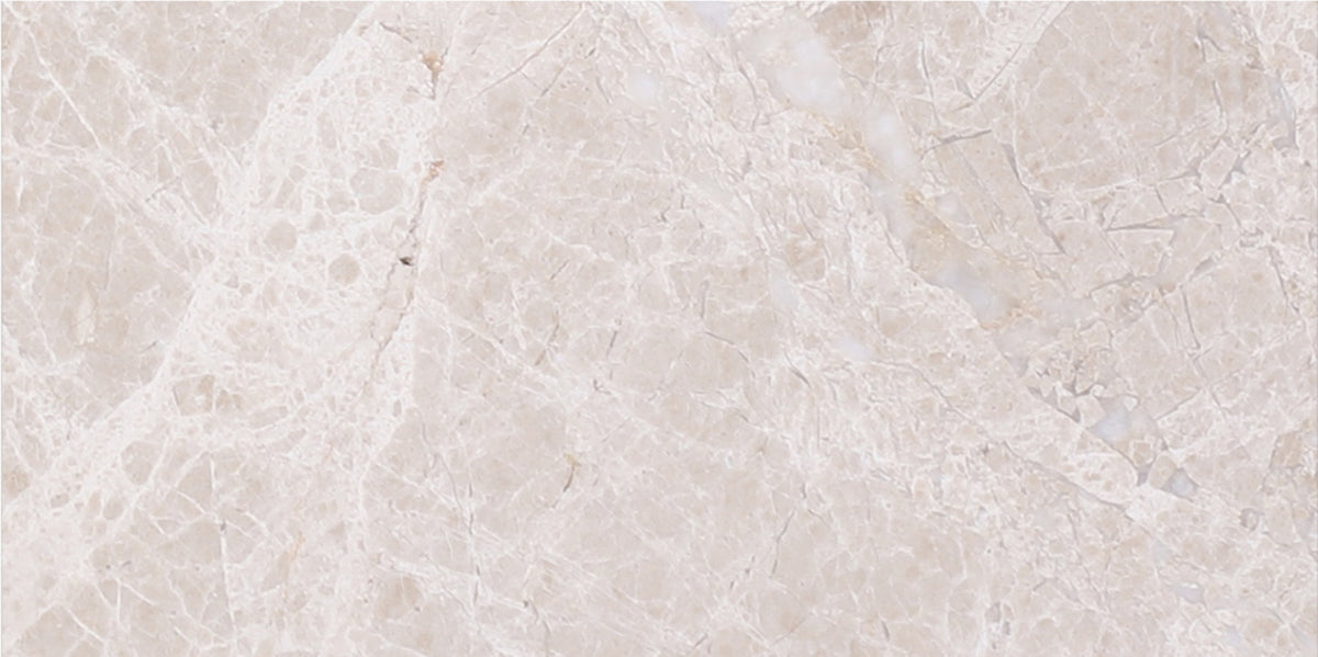 Vanillish Pearl Polished 3'' x 6'' 1/4'' Bevel on All Sides  x 3/8'' Field Tile
