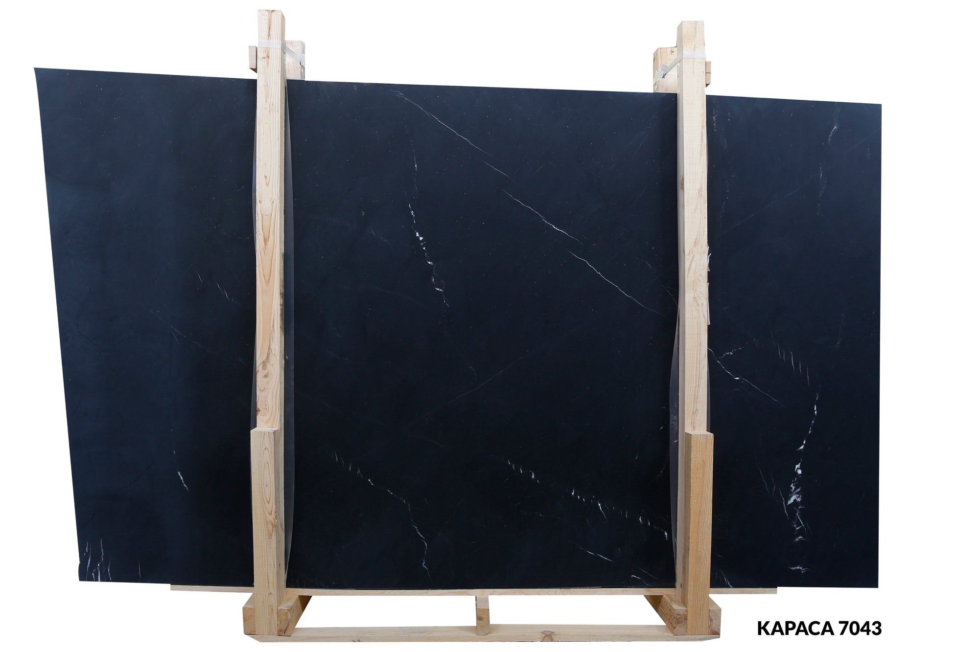 Black Silk Honed 2CM Slab # CA7043 Building Materials Black Silk Marble Slab