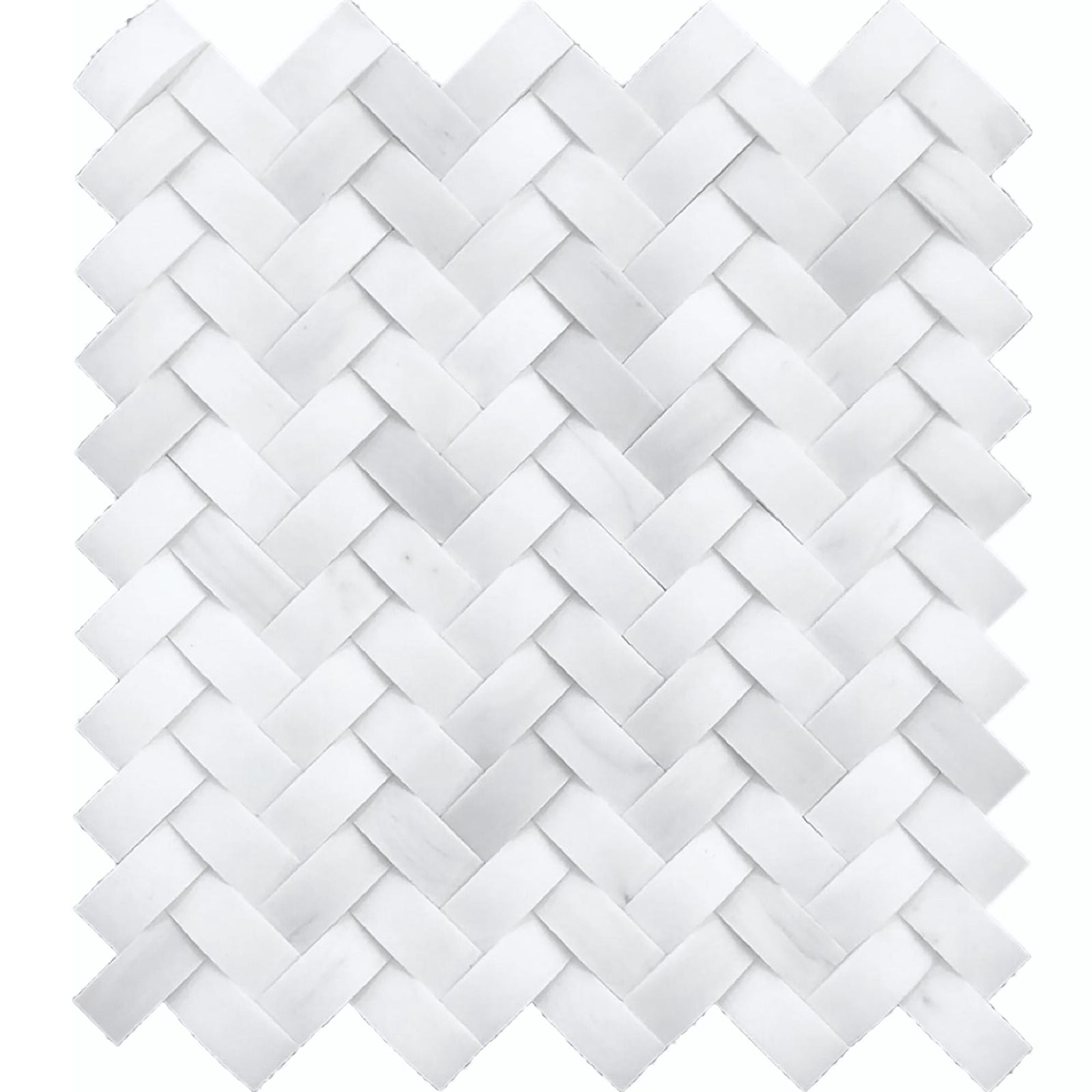 Glacier White Duomo Honed Mosaic Mosaic 