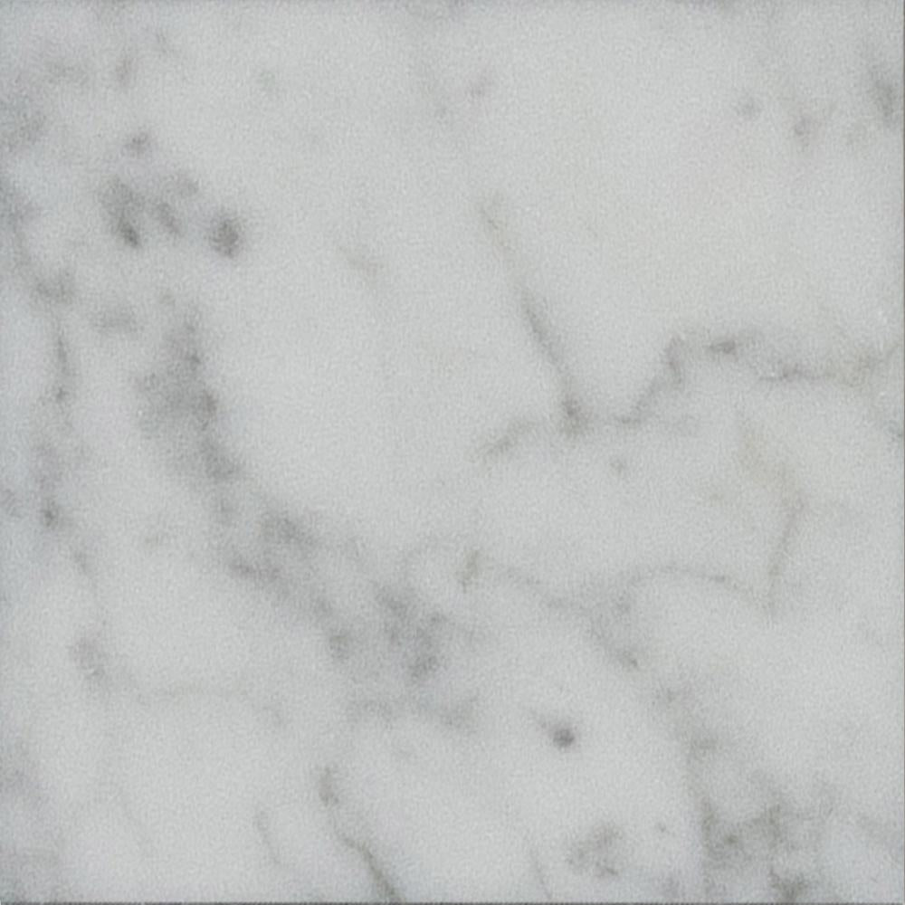 Bianco Carrara Honed 4'' x 4''  x 3/8'' Field Tile