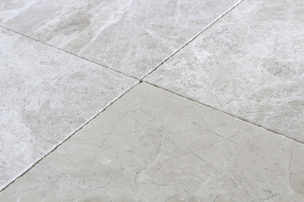 Cream Misto Sandblasted and Brushed 16&#39;&#39; x 16&#39;&#39;  x 1-1/4&#39;&#39; Paver