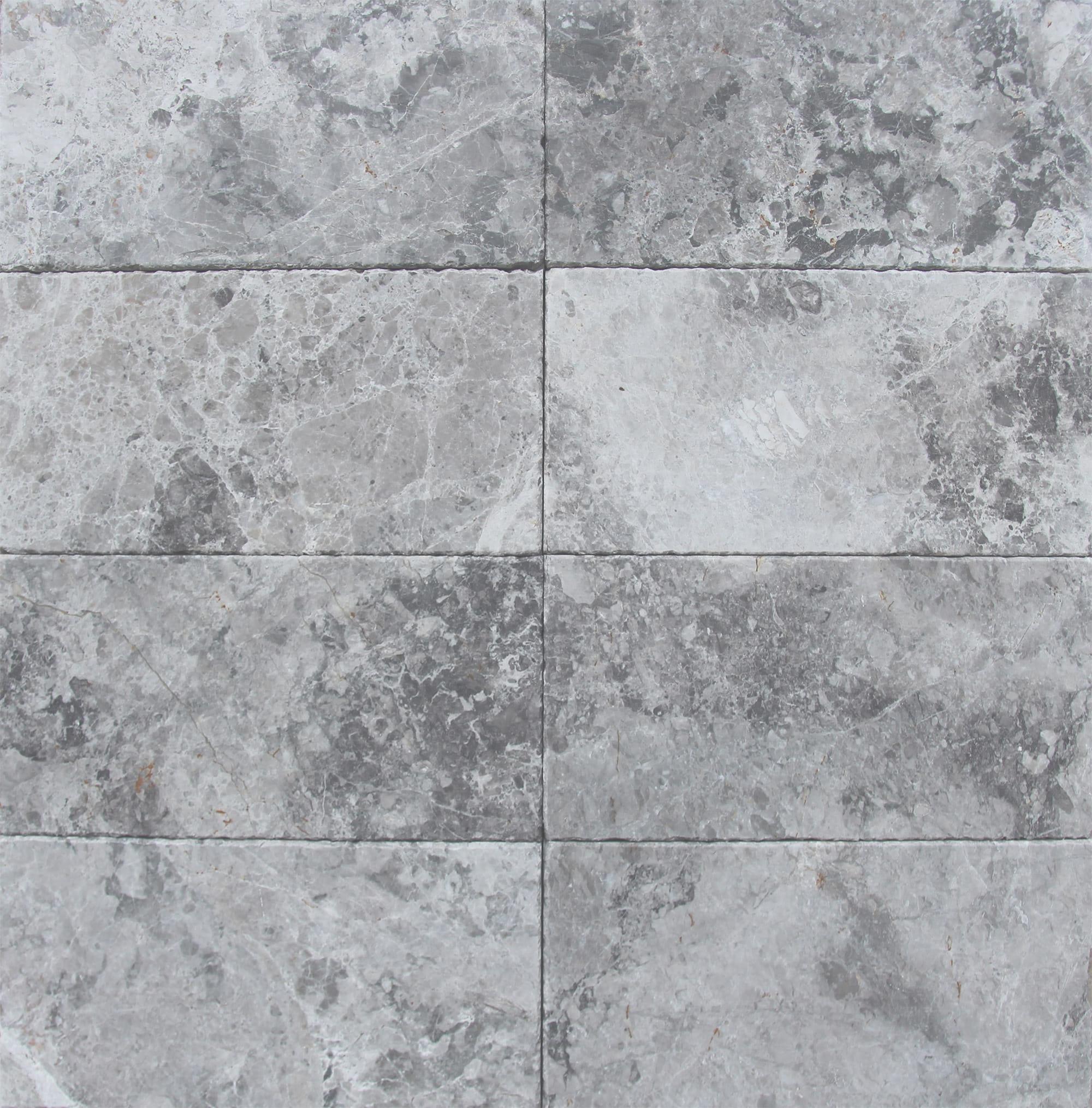 Ocean Grey Brushed and Chiseled 6'' x 12''  x 1-1/4'' Paver Paver 