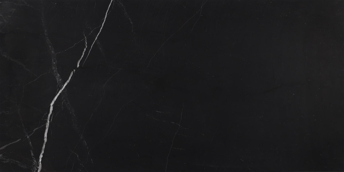 Black Silk Polished 12&#39;&#39; x 24&#39;&#39;  x 1/2&#39;&#39; Field Tile