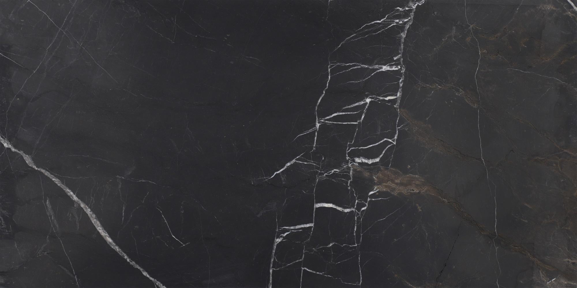 Black Silk  Black Silk Marble | Field Tile, Mosaic & Molding, Featured Tile, Large Format Tile, Landscape