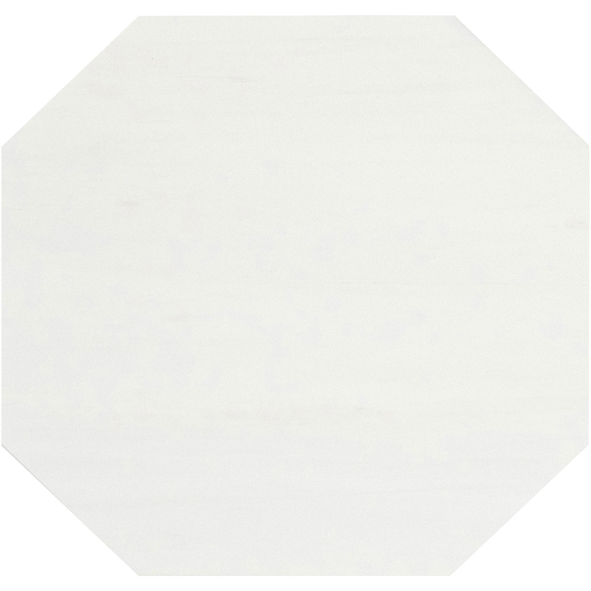 Glacier White Honed Octagon 12&#39;&#39; 3/8&#39;&#39; Field Tile Field Tile 