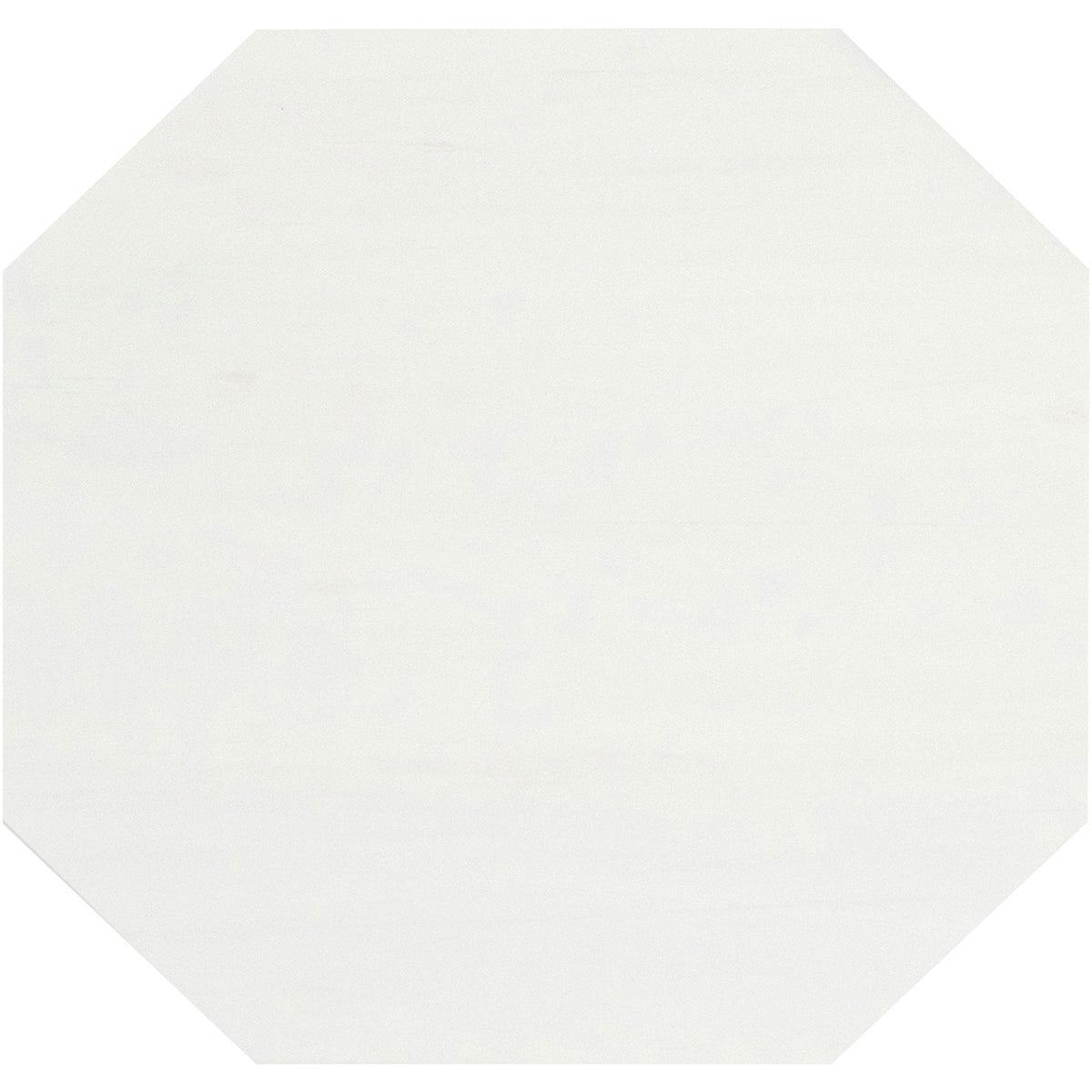 Glacier White Honed Octagon 12''  x 3/8'' Field Tile
