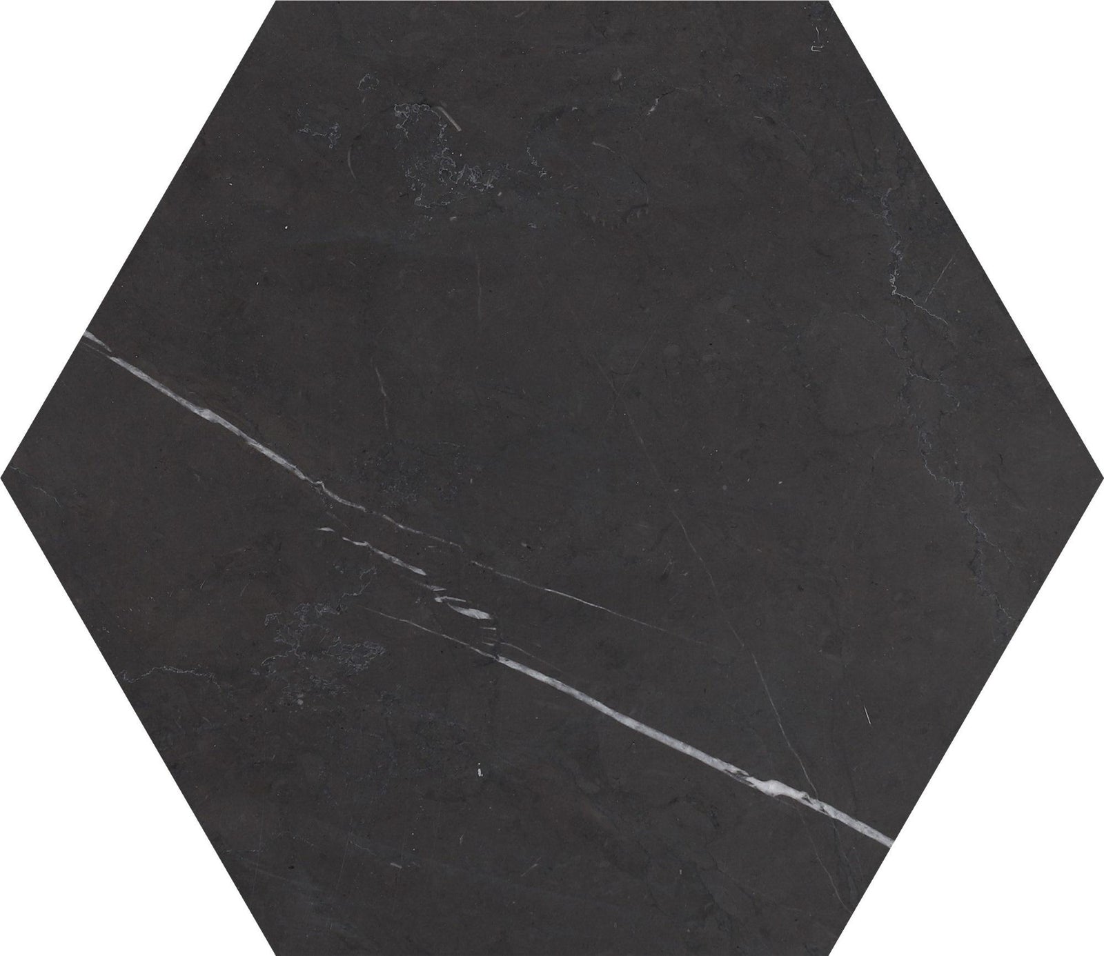 Mount Grey Plain Honed Hexagon 10'' 3/8'' Field Tile Field Tile 