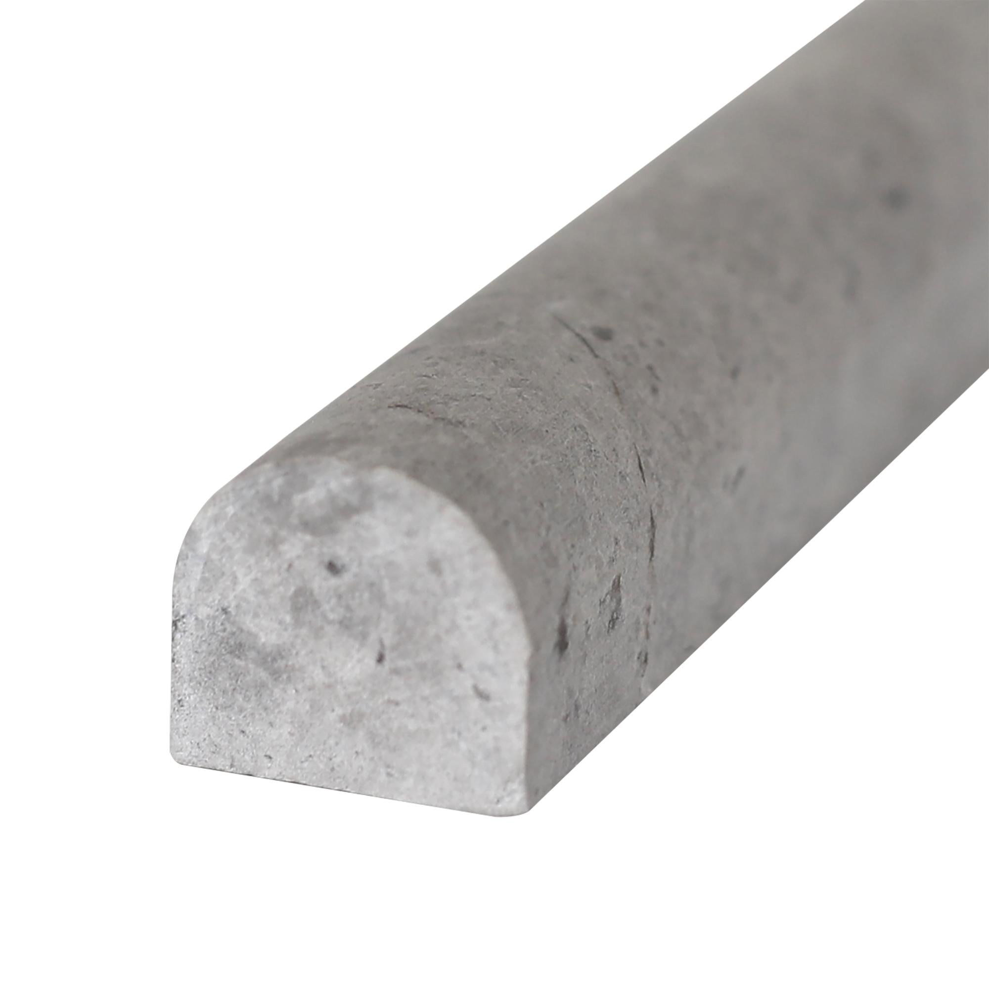 Tundra Grey Honed Pencil  Molding Molding Tundra Grey Pencil Limestone Molding