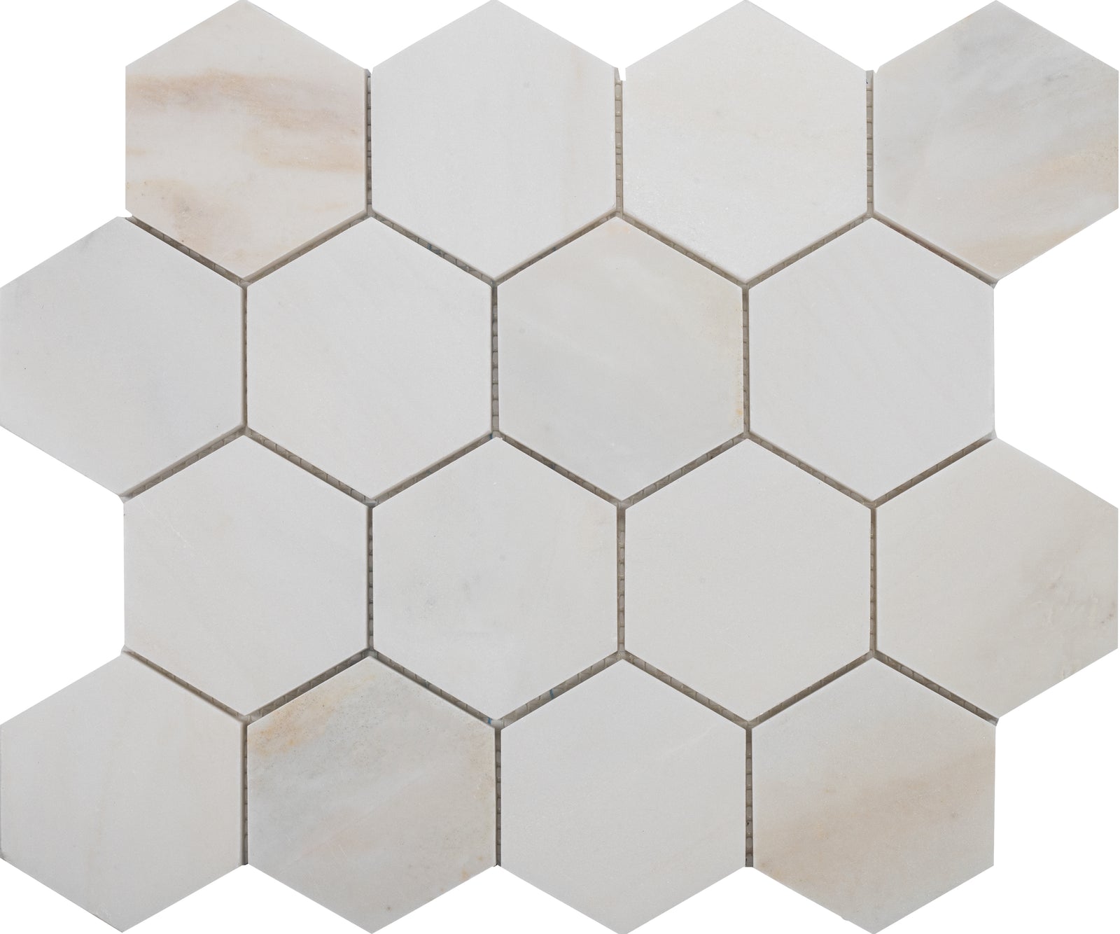 Cremo Delicato Hexagon 3'' Honed Mosaic Building Materials 