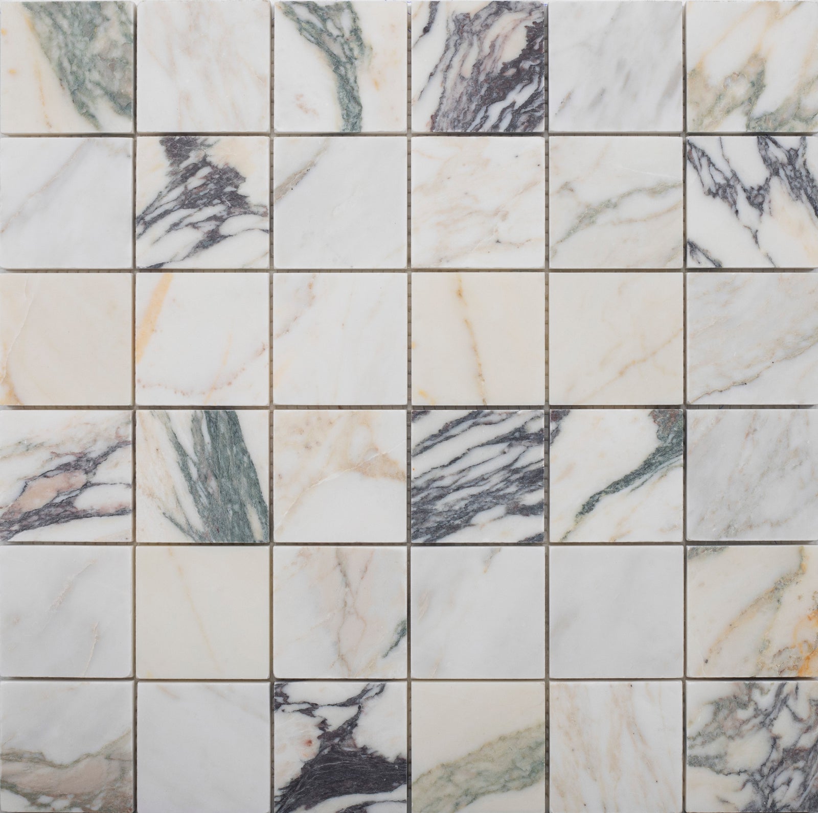 Calacatta Monet 2''x2'' Honed Mosaic Building Materials 