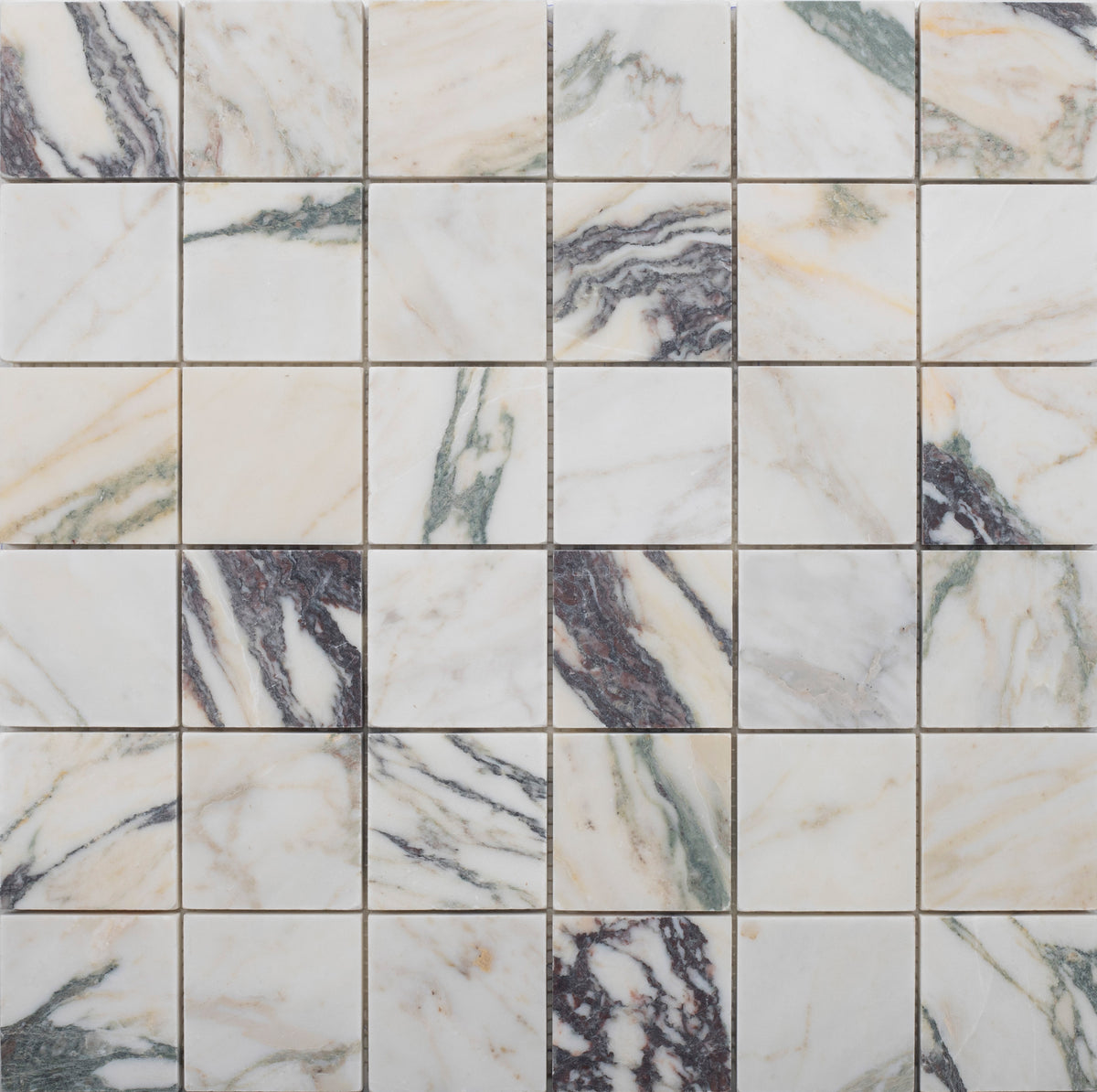 Calacatta Monet 2''x2'' Honed Mosaic Building Materials 