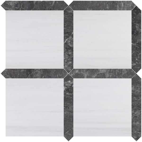 Altura Stone and Tile Glacier White Select Honed 12'' x 12'' x 3/8 ...