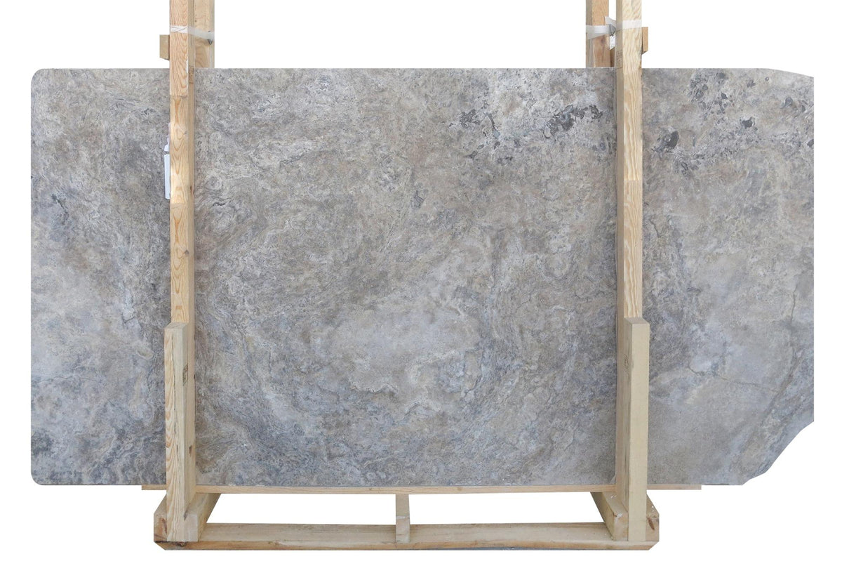 Silver Travertine CC Honed 3CM Slab # I1435