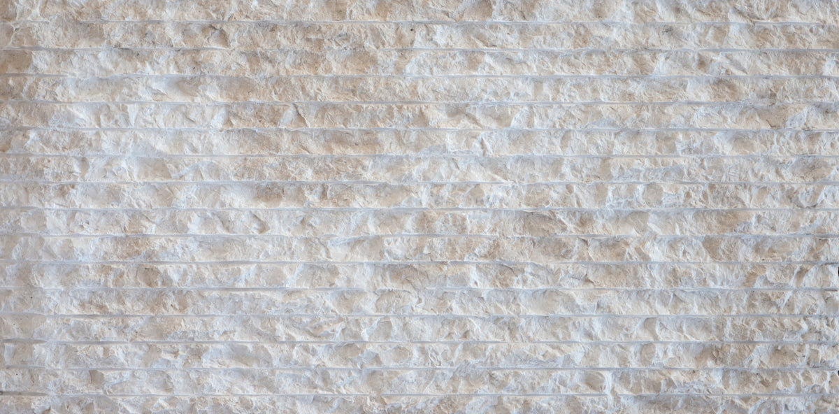 Cream Misto Rustic Chiseled Small 12'' x 24''  x 3/4'' Field Tile Building Materials 