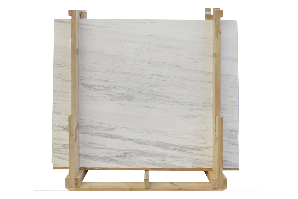 Glacier White Polished  x 3CM Slab # I1466 Building Materials 