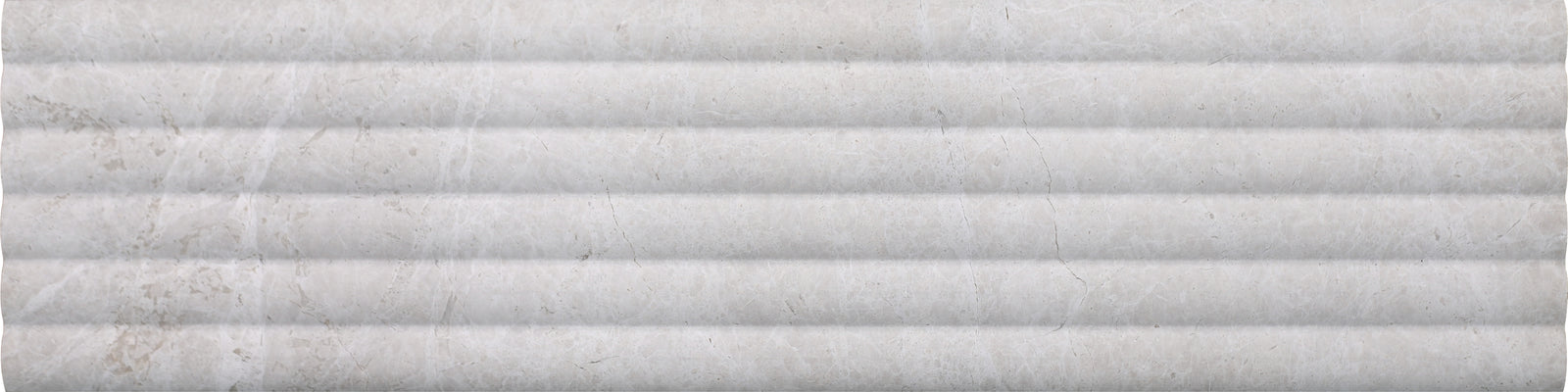 Vanillish Pearl Honed Flute-Out 6'' x 24''  x 1/2'' Field Tile Building Materials 