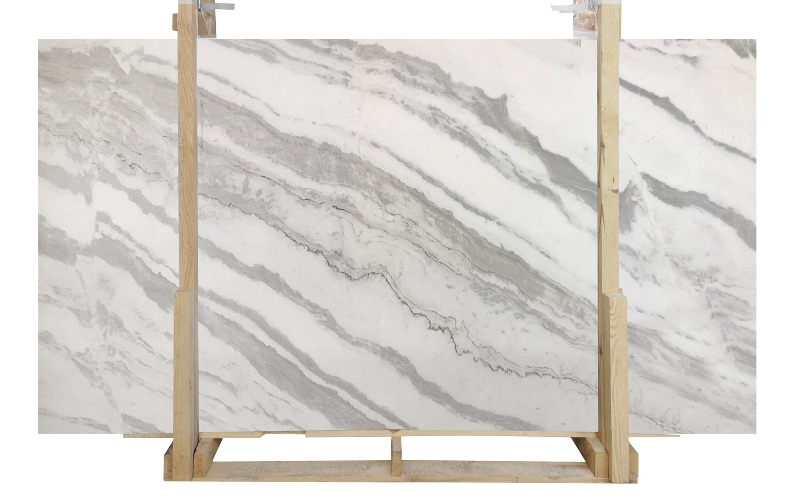 Glacier White Honed 2CM Slab # M9167 Building Materials 