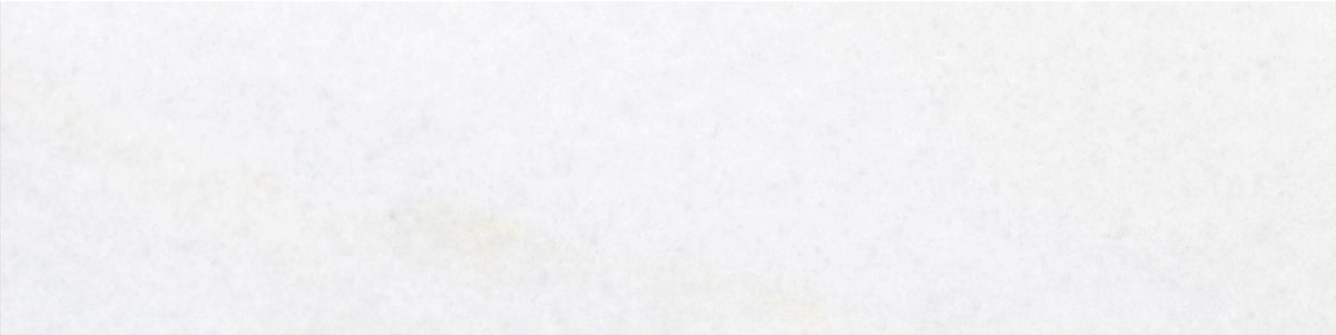 Snow White Honed 3'' x 12''  x 3/8'' Field Tile