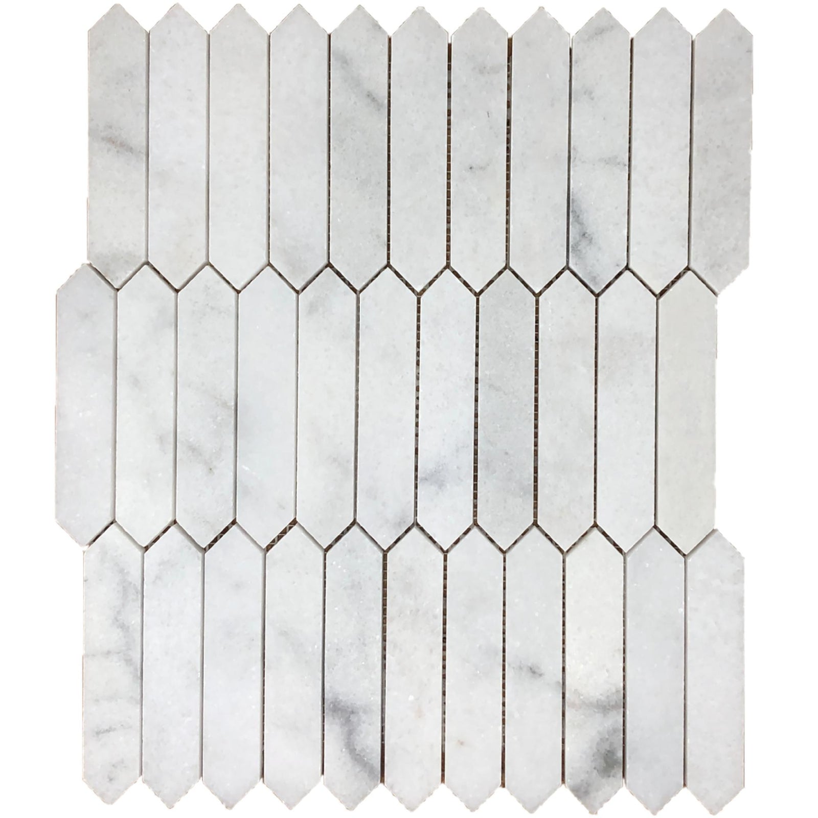 Alba Vera Picket 1''x4'' Honed Mosaic Mosaic 