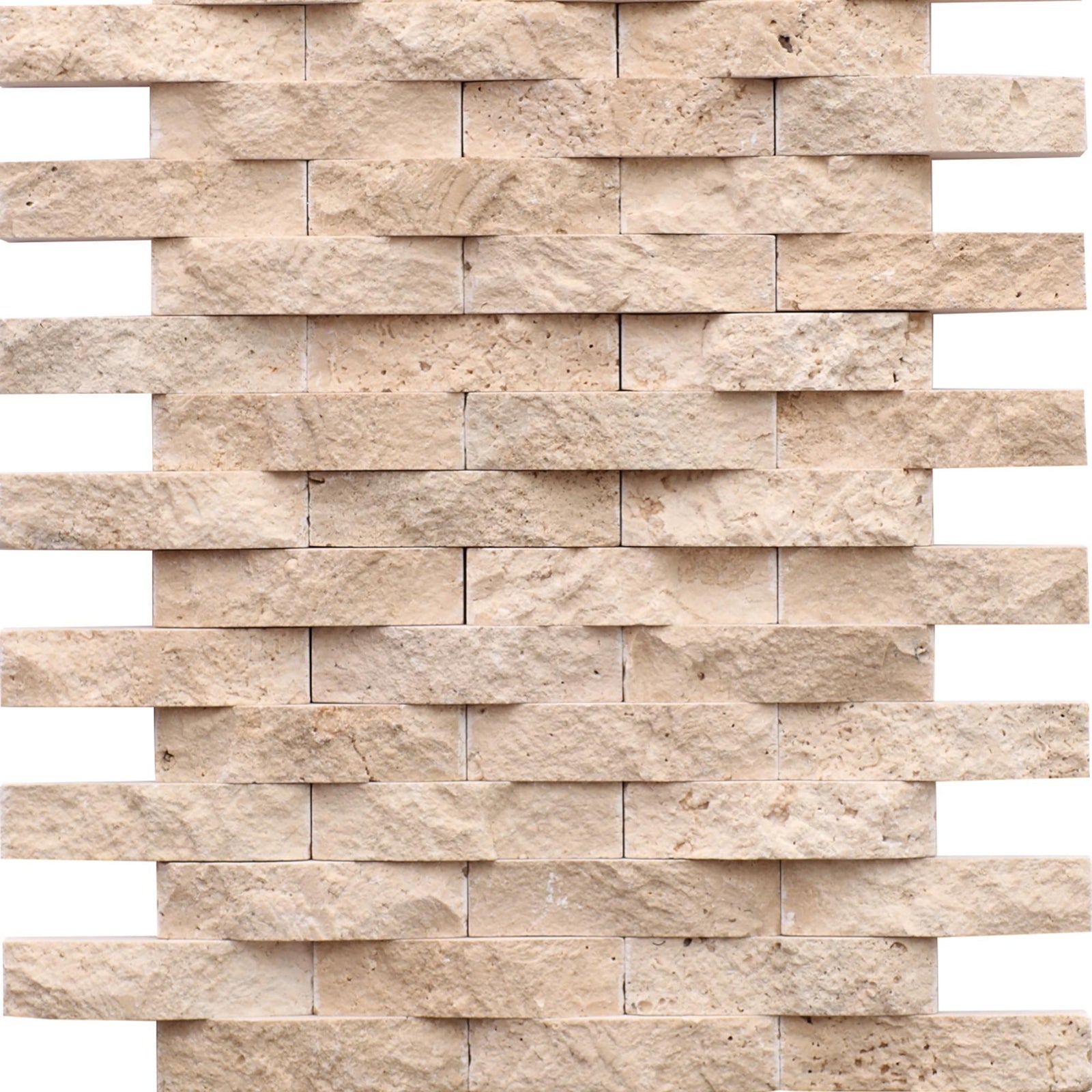 Classic Light CC 9.5''x12'' Split Face Mosaic Mosaic 