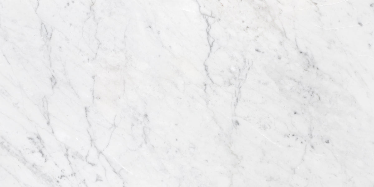 Bianco Carrara Honed 18'' x 36''  x 3/8'' Field Tile