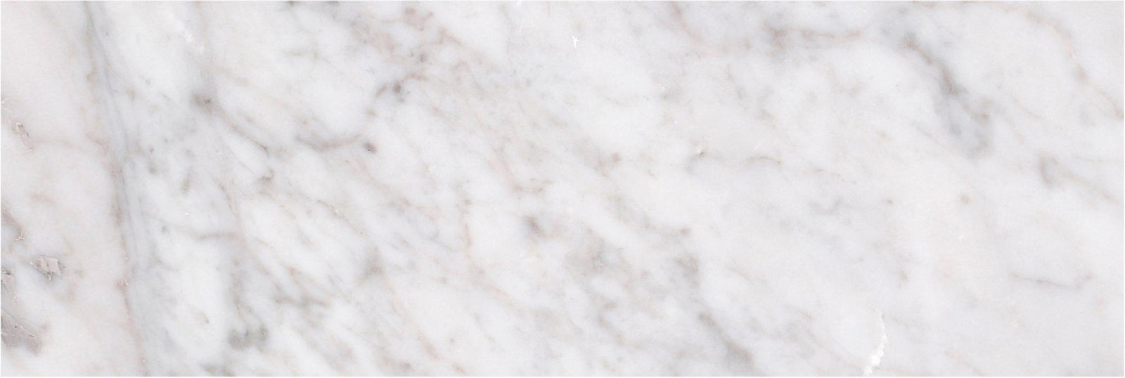 Bianco Carrara Honed 4'' x 12''  x 3/8'' Field Tile Field Tile 