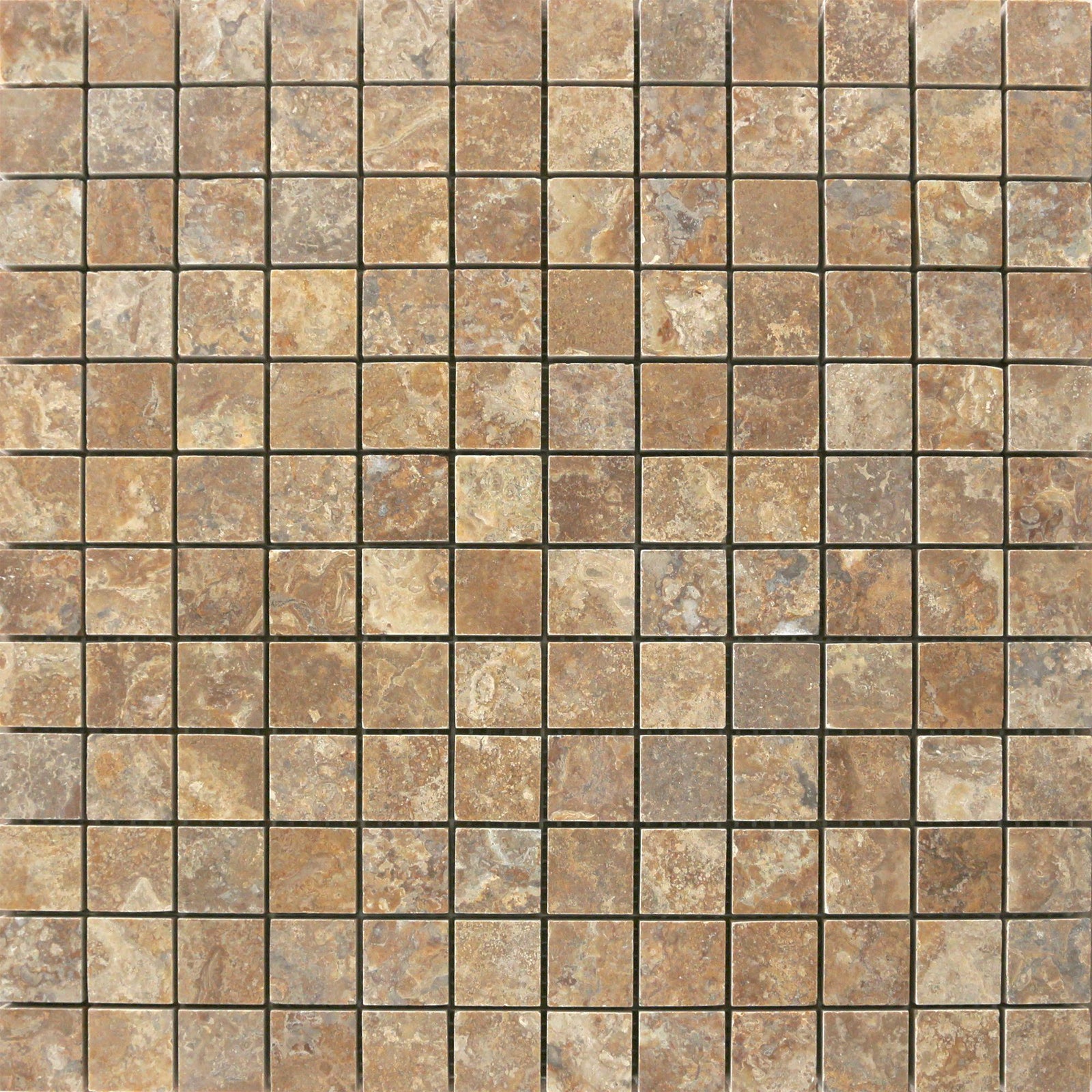 Kona Brown CC 1''x1'' Honed Mosaic Mosaic 