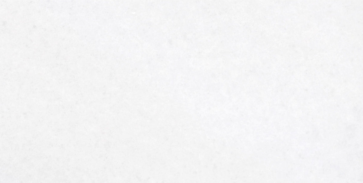 Snow White Polished 12'' x 24''  x 1/2'' Field Tile