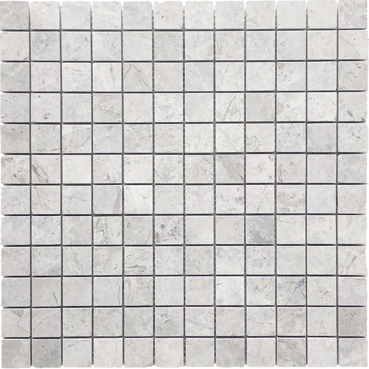 Tundra Grey 1''x1'' Honed Mosaic