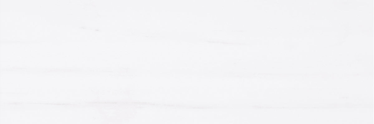 Glacier White Honed 4'' x 12''  x 3/8'' Field Tile