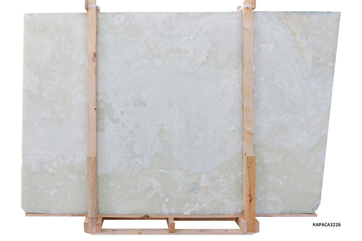 White Onyx Polished  x 2CM Slab # CA3226