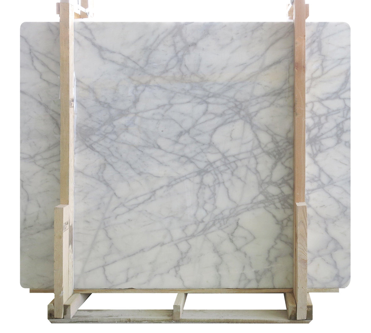 Fluence White Polished 2CM Slab # I4688 Building Materials 