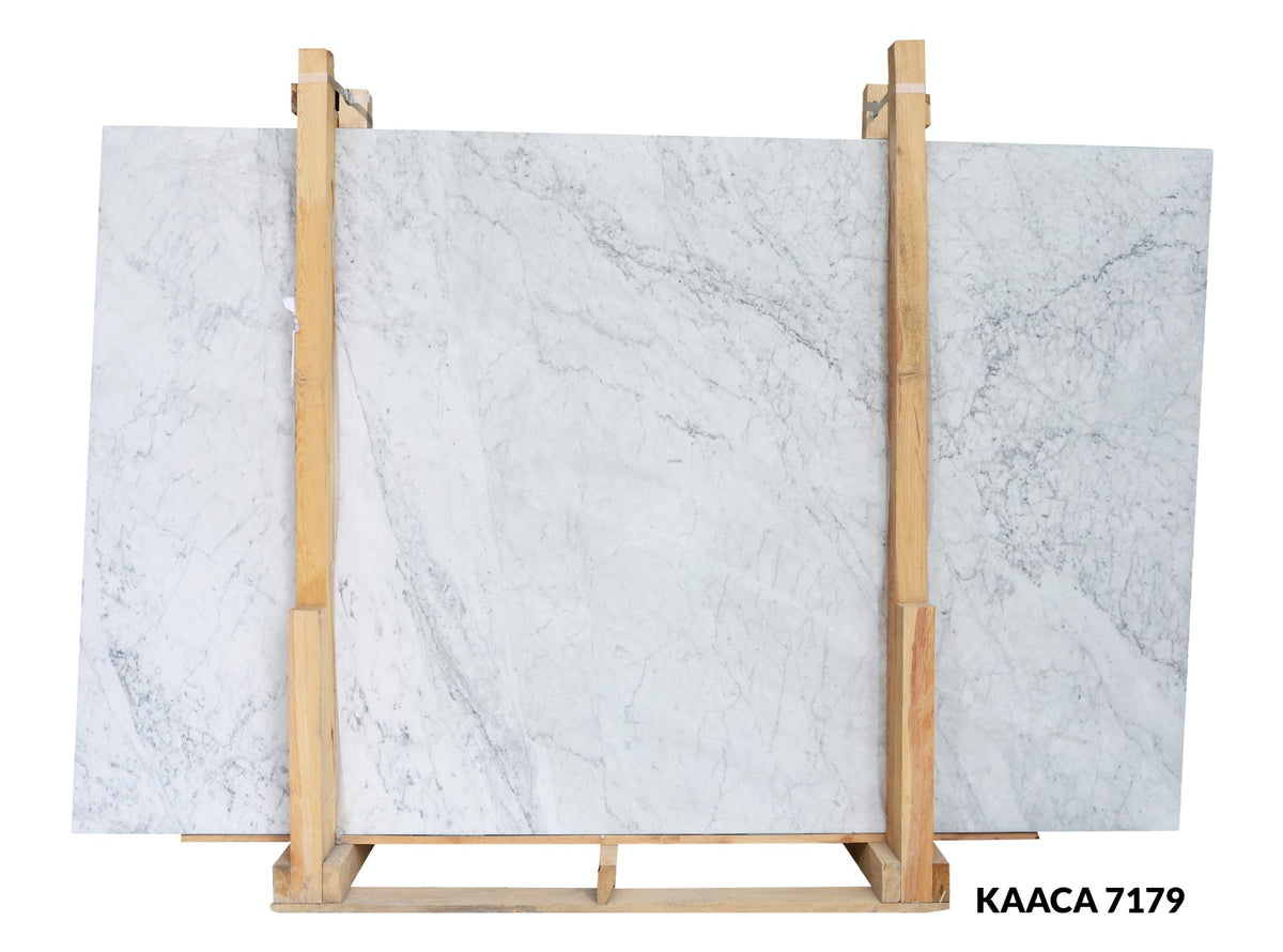Bianco Carrara Honed  x 2CM Slab # CA7179