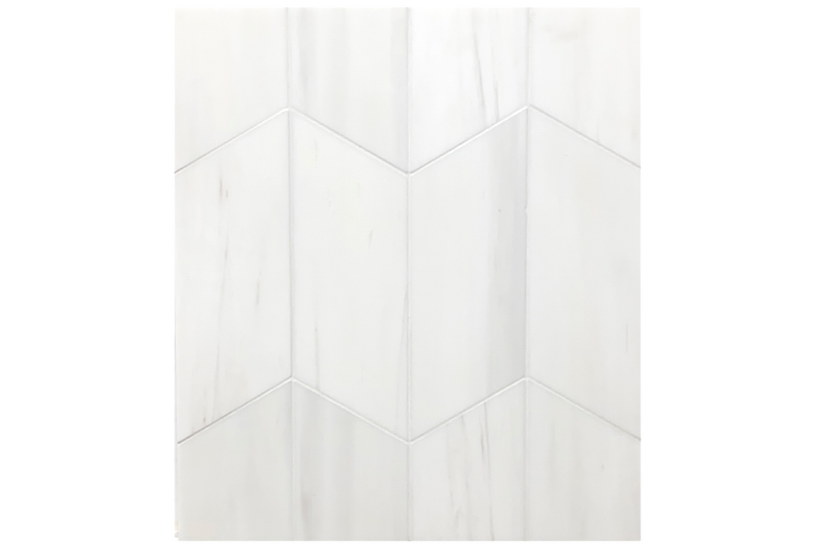 Glacier White Honed Swan Right  x 3/8'' Field Tile Building Materials 