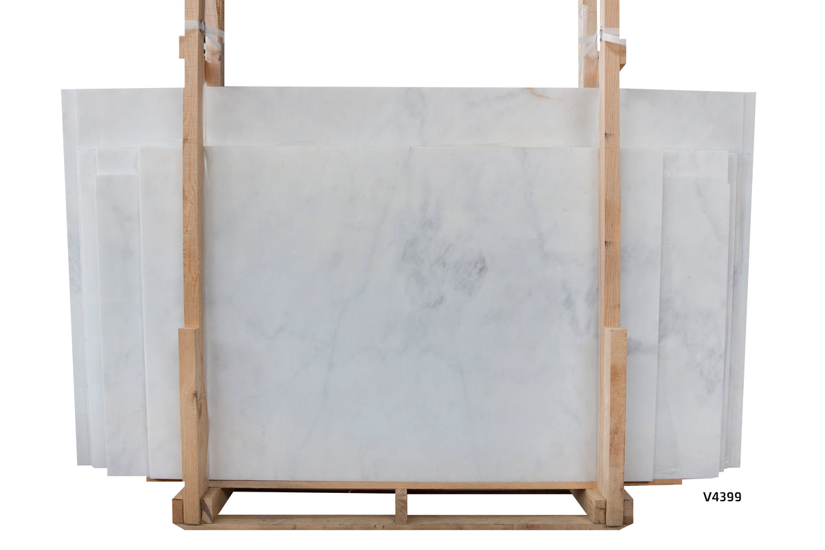 Afyon White Polished  x 3CM Slab # V4399