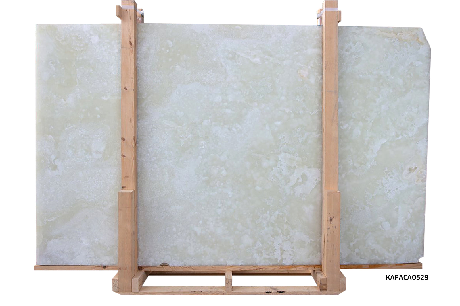 White Onyx Polished  x 2CM Slab # CA0529 Building Materials 