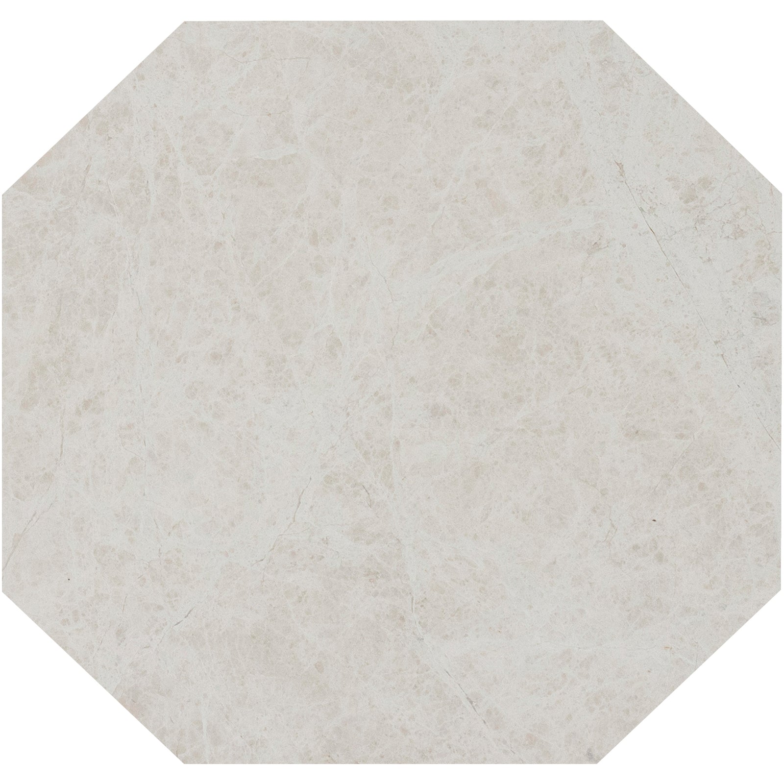 Vanillish Pearl Honed Octagon 12''  x 3/8'' Field Tile Building Materials 