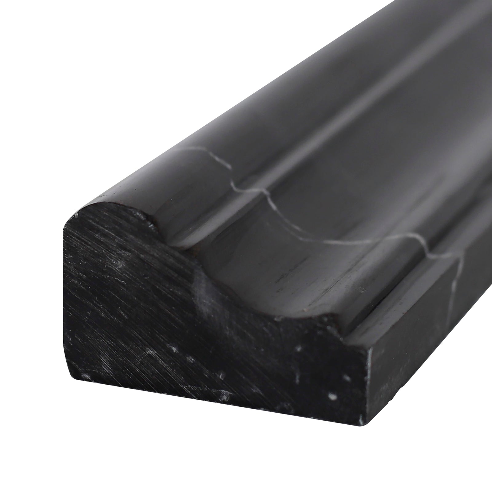 Black Silk Polished Cornice  Molding Building Materials Black Silk  Cornice Marble Molding