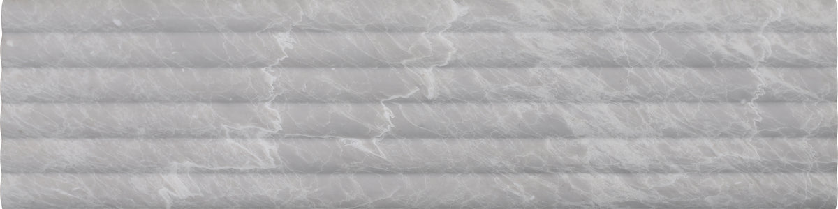 Nordic Grey Honed Flute-Out 6'' x 24''  x 1/2'' Field Tile
