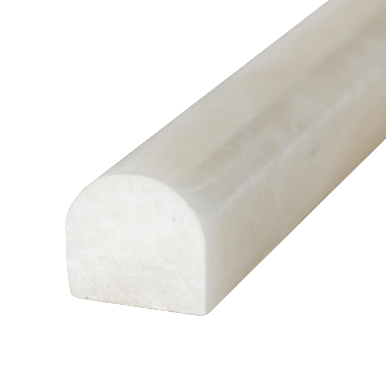 Afyon White Honed Pencil  Molding Building Materials 